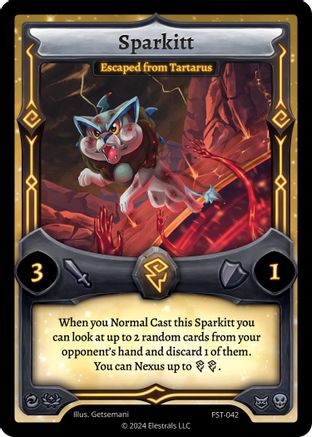 Image of Sparkitt - Escaped from Tartarus (FST-042) - Divine Champions Firestorm