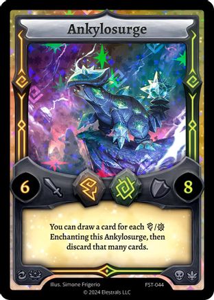 Image of Ankylosurge (FST-044) - Divine Champions Firestorm Holo
