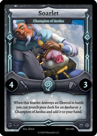 Image of Soarlet - Champion of Aeolus (FST-045) - Divine Champions Firestorm