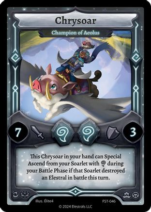 Image of Chrysoar - Champion of Aeolus (FST-046) - Divine Champions Firestorm