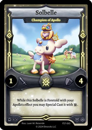 Image of Solbelle - Champion of Apollo (FST-065) - Divine Champions Firestorm