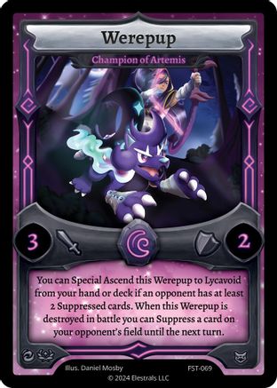 Image of Werepup - Champion of Artemis (FST-069) - Divine Champions Firestorm