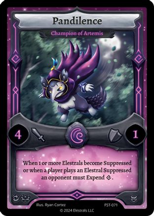 Image of Pandilence - Champion of Artemis (FST-071) - Divine Champions Firestorm