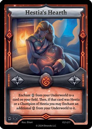 Image of Hestia's Hearth (FST-077) - Divine Champions Firestorm