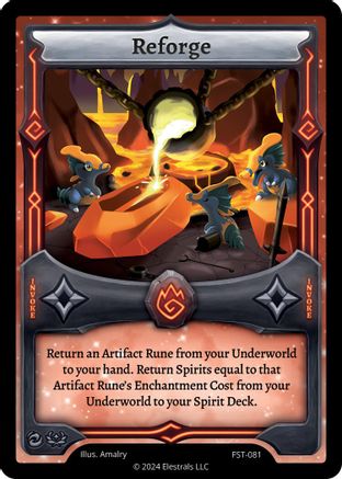Image of Reforge (FST-081) - Divine Champions Firestorm