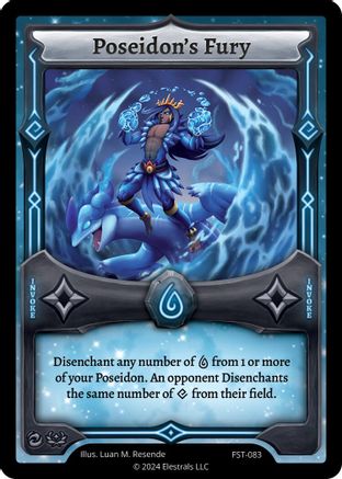 Image of Poseidon's Fury (FST-083) - Divine Champions Firestorm