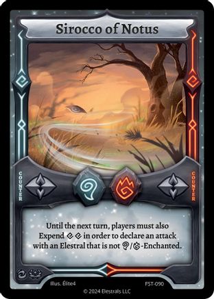 Image of Sirocco of Notus (FST-090) - Divine Champions Firestorm