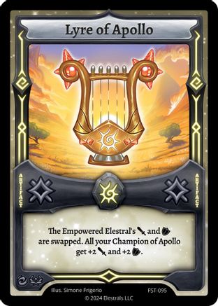 Image of Lyre of Apollo (FST-095) - Divine Champions Firestorm