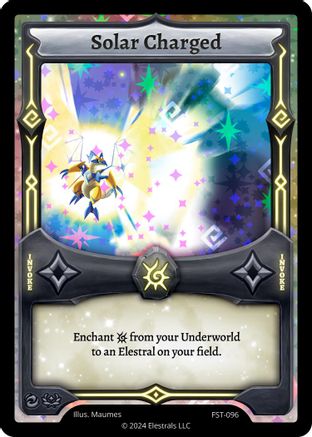 Image of Solar Charged (FST-096) - Divine Champions Firestorm Holo