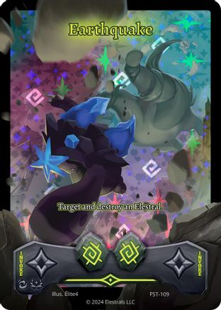 Image of Earthquake (Full Art) (FST-109) - Divine Champions Firestorm Holo