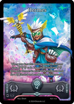 Image of Hermes (Full Art) (FST-113) - Divine Champions Firestorm Holo