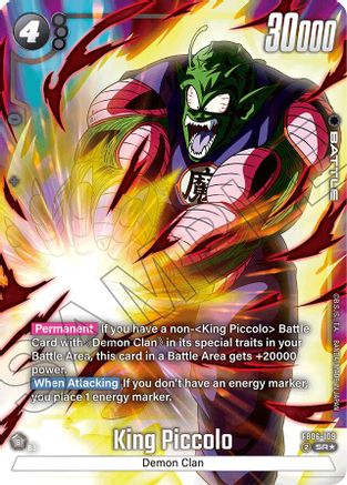 Image of King Piccolo - FB06-109 (Alternate Art) (FB06-109) - Rivals Clash Holofoil