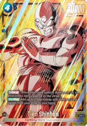 Image of Tien Shinhan - FB06-032 (Alternate Art) (FB06-032) - Rivals Clash Holofoil