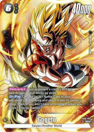 Image of Gogeta (Alternate Art) (FB06-097) - Rivals Clash Holofoil