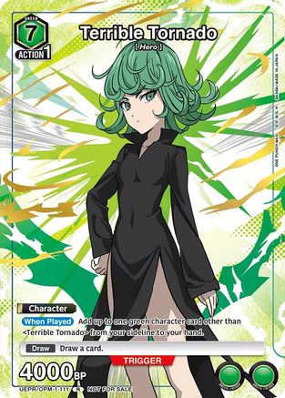 Image of Terrible Tornado (Promotion Pack 2025) (UEPR/OPM-1-111) - Union Arena Promotion Cards Foil