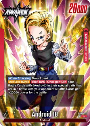 Image of Android 18 (FB06-001) - Rivals Clash