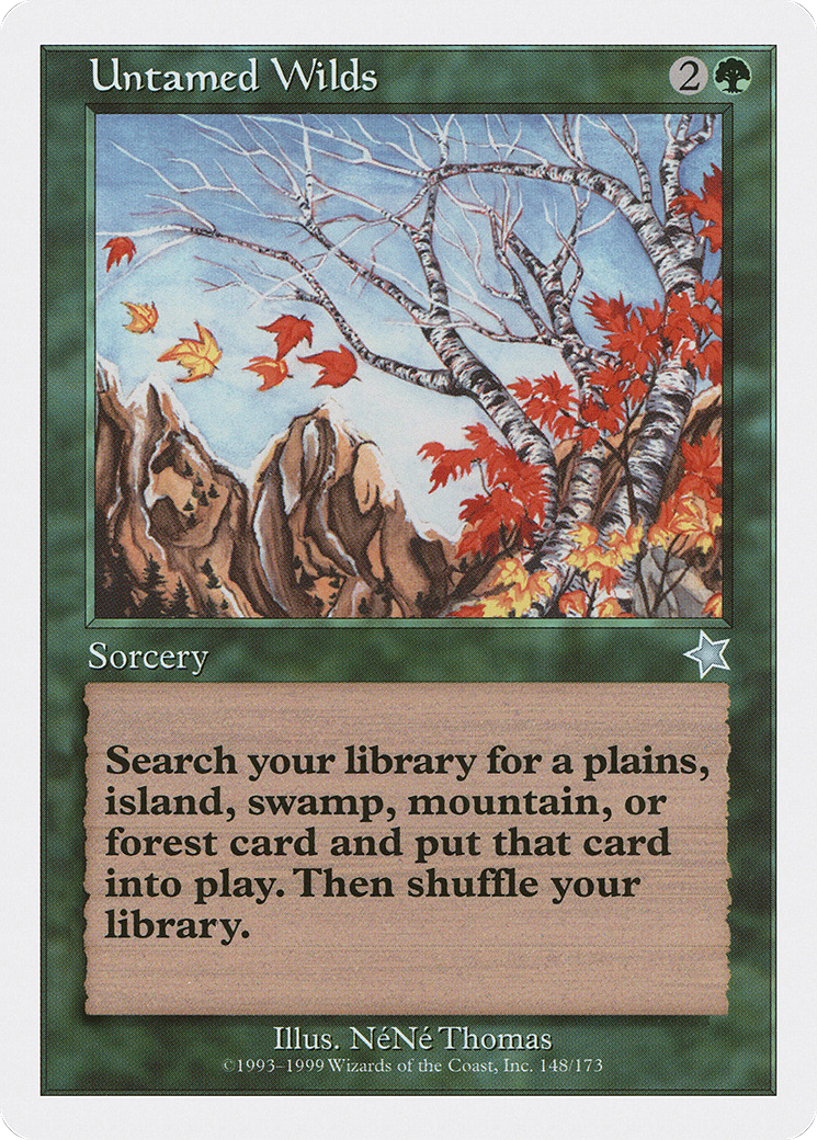 Image of Untamed Wilds (S99-148) - Starter 1999