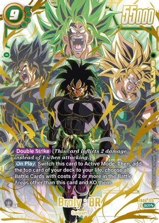 Image of Broly : BR - FB06-120 (Super Alternate Art) (FB06-120) - Rivals Clash Holofoil