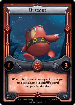 Image of Urscout (FST-SD018) - Divine Champions Firestorm Starter Decks