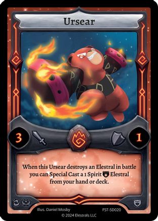Image of Ursear (FST-SD020) - Divine Champions Firestorm Starter Decks