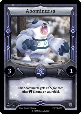 Image of Abominursa (FST-SD060) - Divine Champions Firestorm Starter Decks