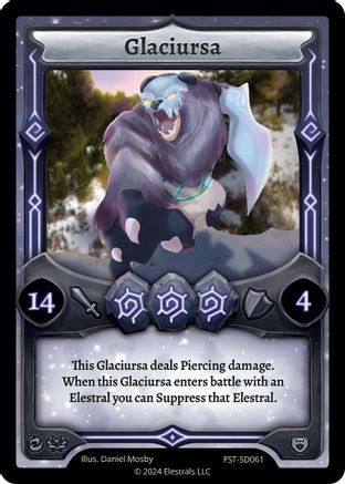 Image of Glaciursa (FST-SD061) - Divine Champions Firestorm Starter Decks