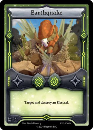 Image of Earthquake (FST-SD064) - Divine Champions Firestorm Starter Decks