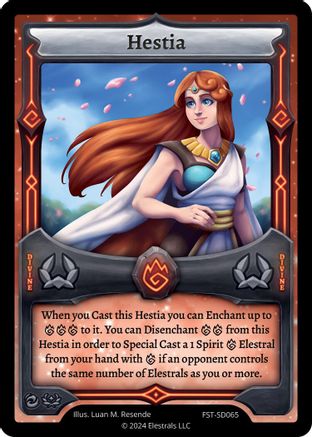 Image of Hestia (FST-SD065) - Divine Champions Firestorm Starter Decks