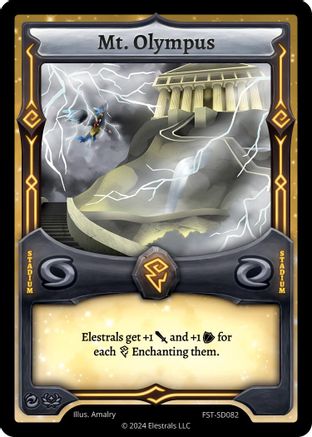 Image of Mt. Olympus (FST-SD082) - Divine Champions Firestorm Starter Decks