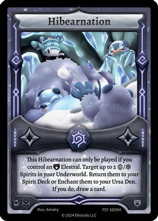 Image of Hibearnation (FST-SD094) - Divine Champions Firestorm Starter Decks
