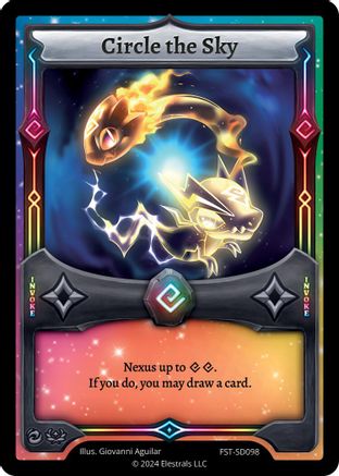 Image of Circle the Sky (FST-SD098) (FST-SD098) - Divine Champions Firestorm Starter Decks