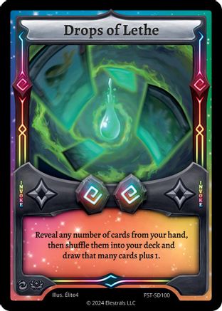 Image of Drops of Lethe (FST-SD100) - Divine Champions Firestorm Starter Decks