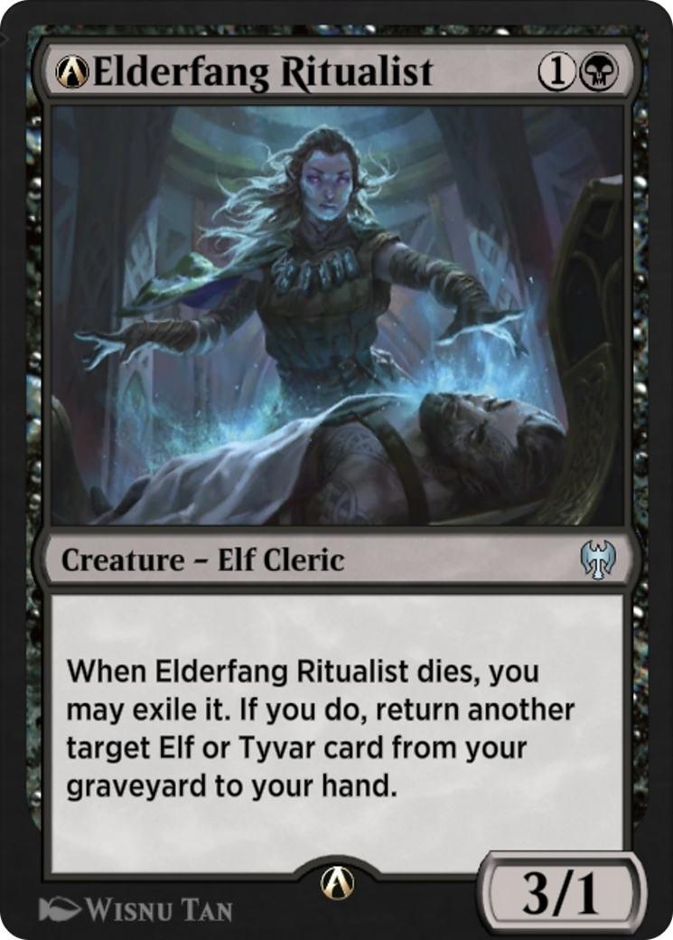 Image of A-Elderfang Ritualist (KHM-A-385) - Kaldheim