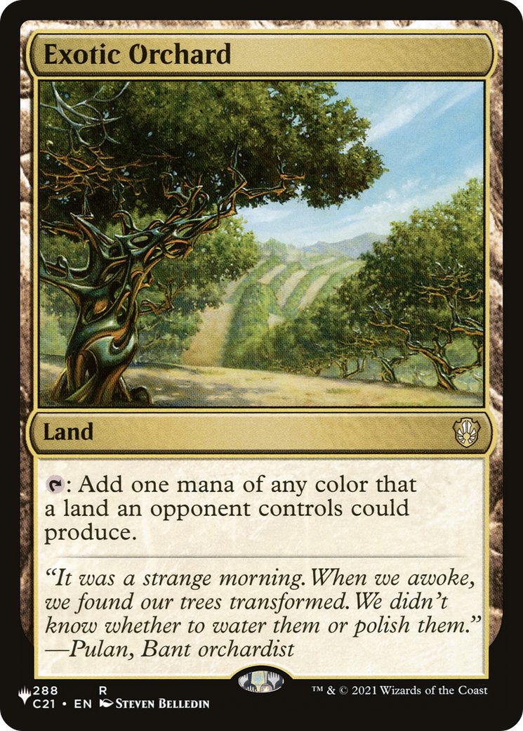 Image of Exotic Orchard (C21) (LIST-C21-288) - The List