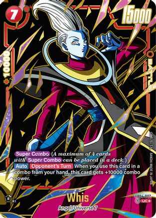 Image of Whis (Alternate Art) (FB04-002) - Ultra Limit Alternate Art Reprints Holofoil