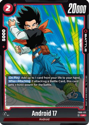 Image of Android 17 - FB06-011 (FB06-011) - Rivals Clash