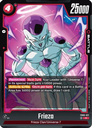 Image of Frieza (FB06-021) - Rivals Clash Holofoil