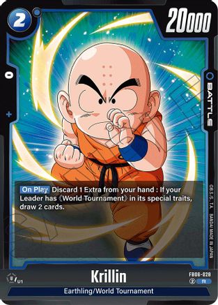 Image of Krillin - FB06-028 (FB06-028) - Rivals Clash Holofoil