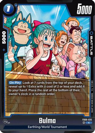 Image of Bulma (FB06-035) - Rivals Clash