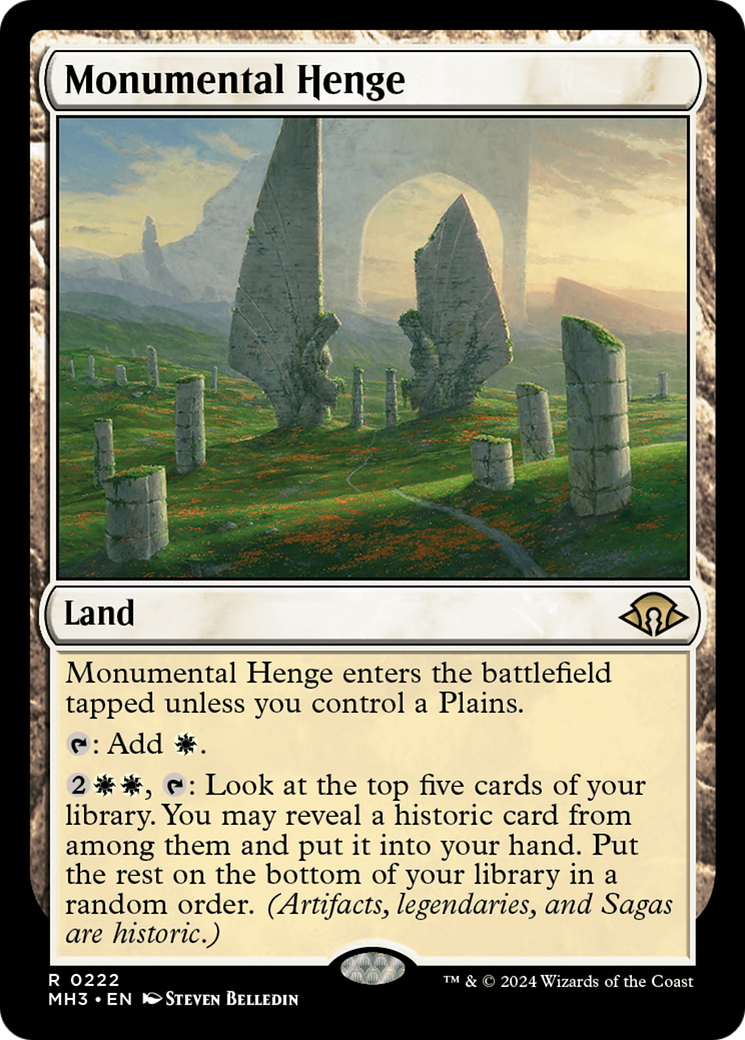 Image of Monumental Henge (MH3-222) - Modern Horizons 3