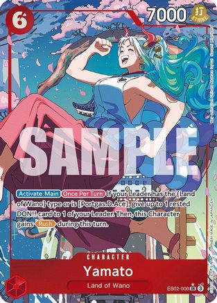 Image of Yamato (Alternate Art) (EB02-006) - Extra Booster: Anime 25th Collection Foil