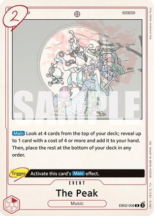 Image of The Peak (EB02-008) - Extra Booster: Anime 25th Collection Foil