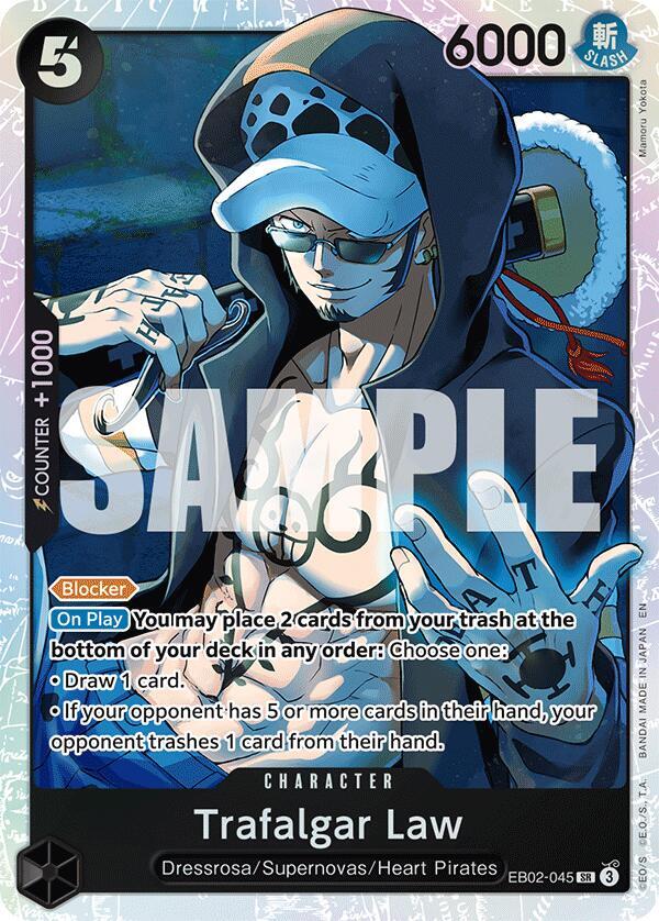 Trafalgar Law - Extra Booster: Anime 25th Collection (EB-02)