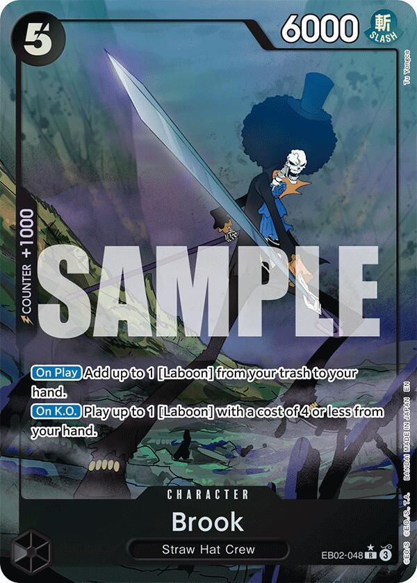 Brook (Alternate Art) - Extra Booster: Anime 25th Collection (EB-02)