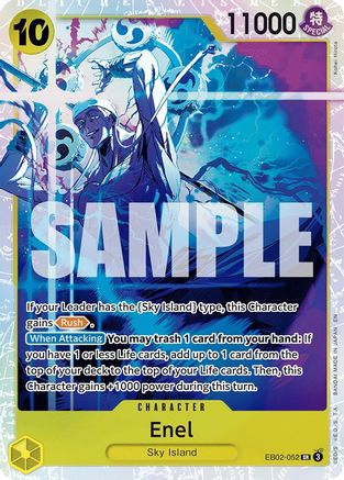 Image of Enel (EB02-052) - Extra Booster: Anime 25th Collection Foil