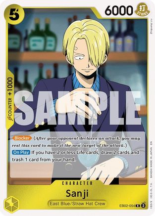 Image of Sanji (EB02-054) - Extra Booster: Anime 25th Collection Foil