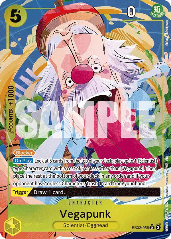 Vegapunk (Alternate Art) - Extra Booster: Anime 25th Collection (EB-02)