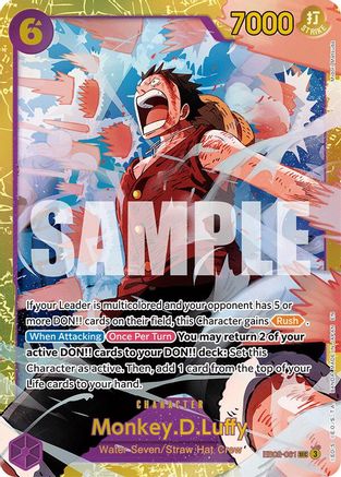 Image of Monkey.D.Luffy (061) (EB02-061) - Extra Booster: Anime 25th Collection Foil