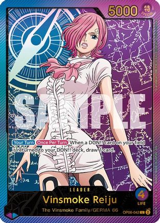 Image of Vinsmoke Reiju (SPR) (OP06-042) - Extra Booster: Anime 25th Collection Foil