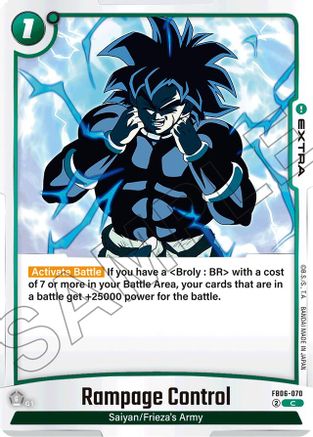Image of Rampage Control (FB06-070) - Rivals Clash